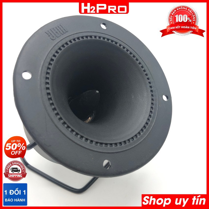 Đôi loa treble kèn Thumper H2Pro 150W-8 ôm-từ 80 (2 loa), cao cấp (tặng tụ 20K, hàn sẵn tụ vào loa) - Mặt tròn)