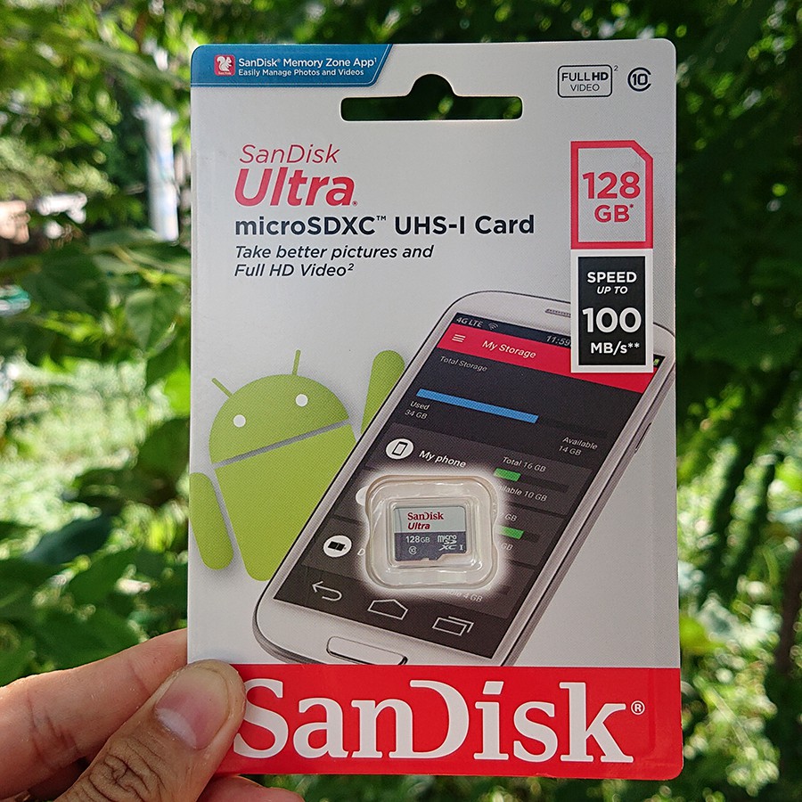 Thẻ Nhớ SanDisk Ultra MicroSD Dung Lượng 32G-64GB-128G tốc độ cao 100MB/s  cho máy ảnh máy quay camra an ninh hành trình | BigBuy360 - bigbuy360.vn