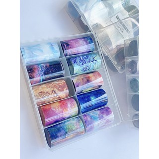 set foil P.T.Trang dán móng siêu đẹp