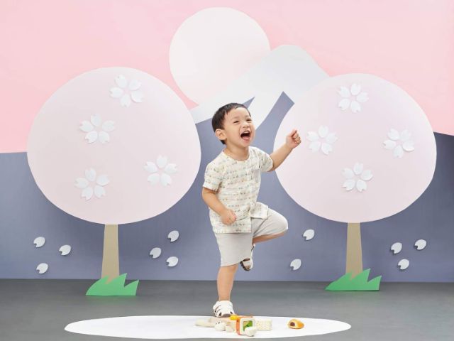 Bộ bé trai cúc giữa Lullaby BST Poplin 2019 hình oto