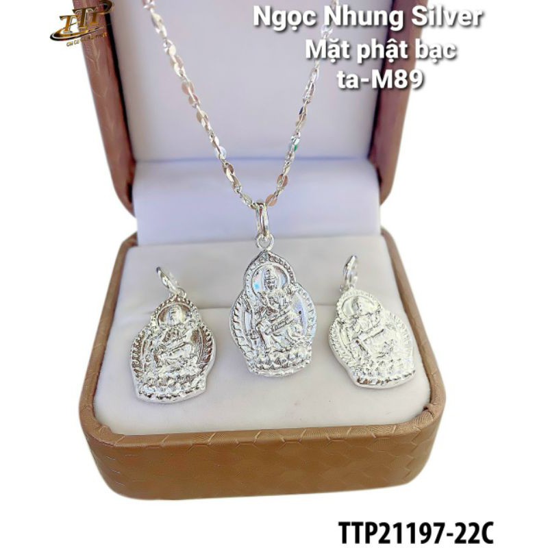 Mặt phật bạc ta-M89