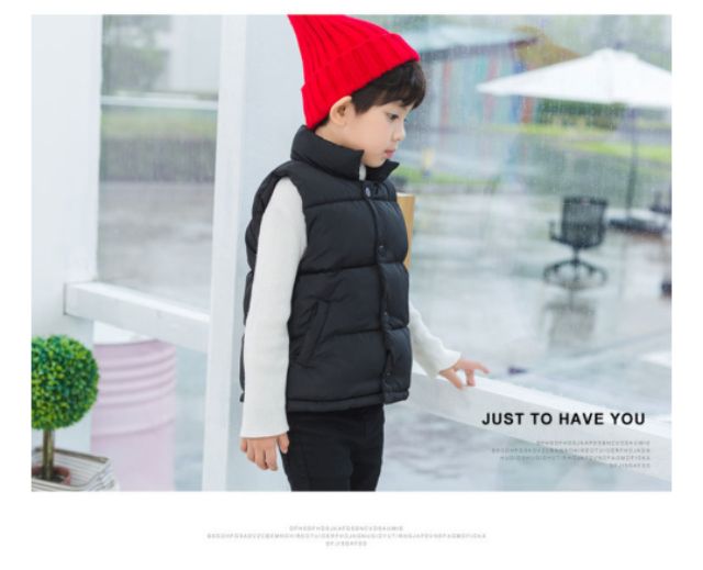 Áo gile phao cho bé