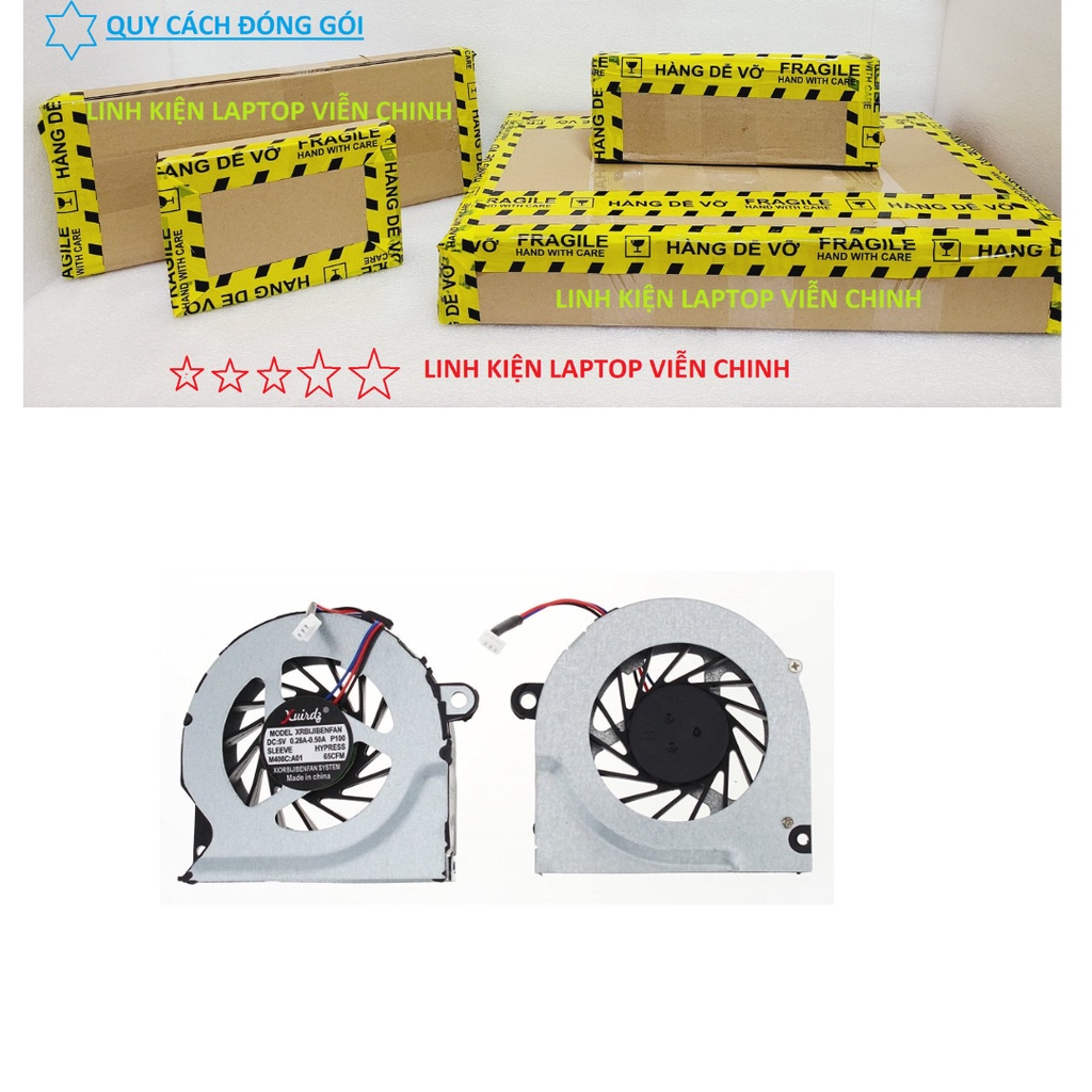 Quạt laptop HP Probook 4320s 4321s 4326s 4420s 4421s 4426s - Bảo hành 1 tháng lỗi 1 đổi 1
