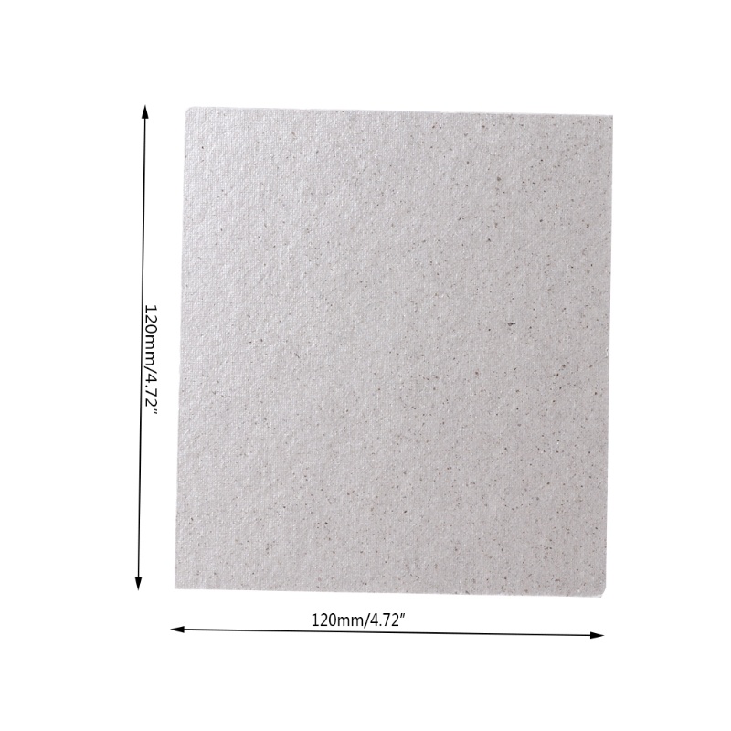 Tấm Mica Chịu Nhiệt 12x12cm 4 7x4 7inch Dùng Cho Lò Vi Sóng