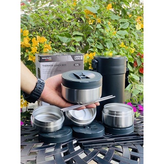 Bộ hộp cơm giữ nhiệt Lebenlang