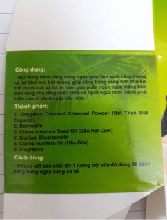 BỘT LÀM TRẮNG RĂNG THẢO DƯỢC DẠ THẢO LIÊN
