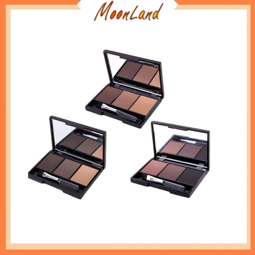 (hàng Mới Về) Bộ Mỹ Phẩm Trang Điểm Lông Mày Moonland 358 Cho Nữ