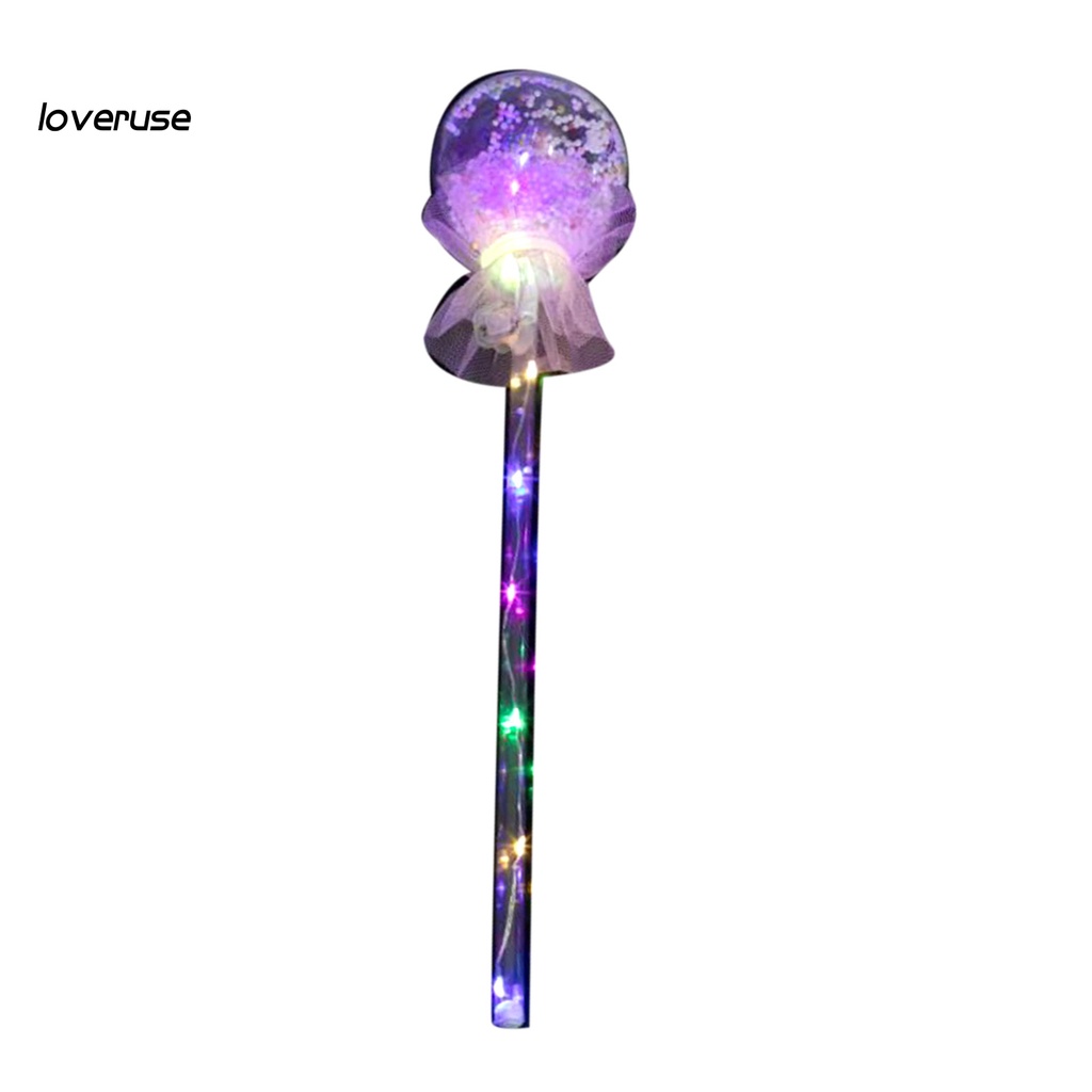 Đồ chơi đũa quả cầu phát sáng bằng nhựa làm quà tặng sinh nhật Giáng sinh cho trẻ em