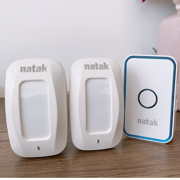 CHUÔNG BÁO KHÁCH BÁO TRỘM KHÔNG DÂY- 2 CẢM ỨNG 1 CHUÔNG-BẢO HÀNH 12 THÁNG 1 ĐỔI 1