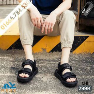 Sandal nam 6201 đen