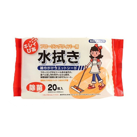 Set 20 giấy ướt vệ sinh bếp, lò vi sóng Hàng Nhật