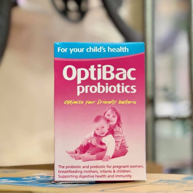 Optibac Probiotics trị táo bón cho trẻ từ 0 tháng trở lên