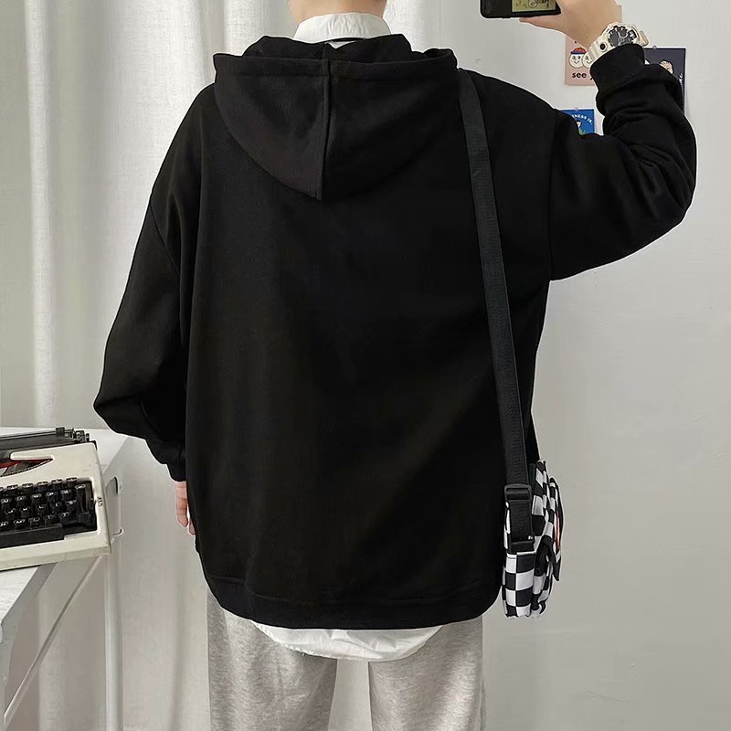 Áo Khoác Có Mũ Dáng Rộng Cỡ Lớn Kiểu Hàn Quốc Cá Tính Cho Nam | BigBuy360 - bigbuy360.vn