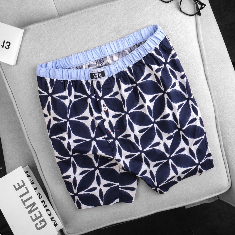 Quần đùi nam mặc nhà cao cấp vải kate mát rượi | BigBuy360 - bigbuy360.vn