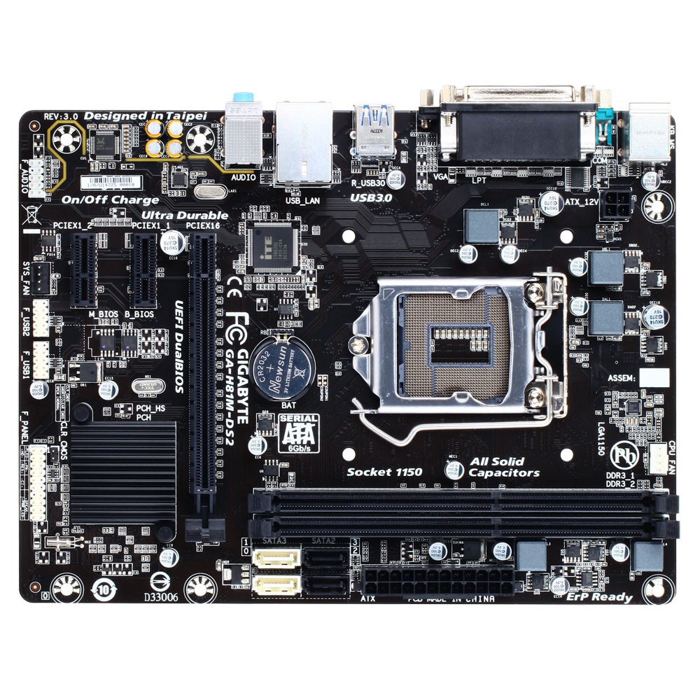 Mainboard Gigabyte H81 M-DS2 (Rev 3.0) - Đã Qua Sử Dụng