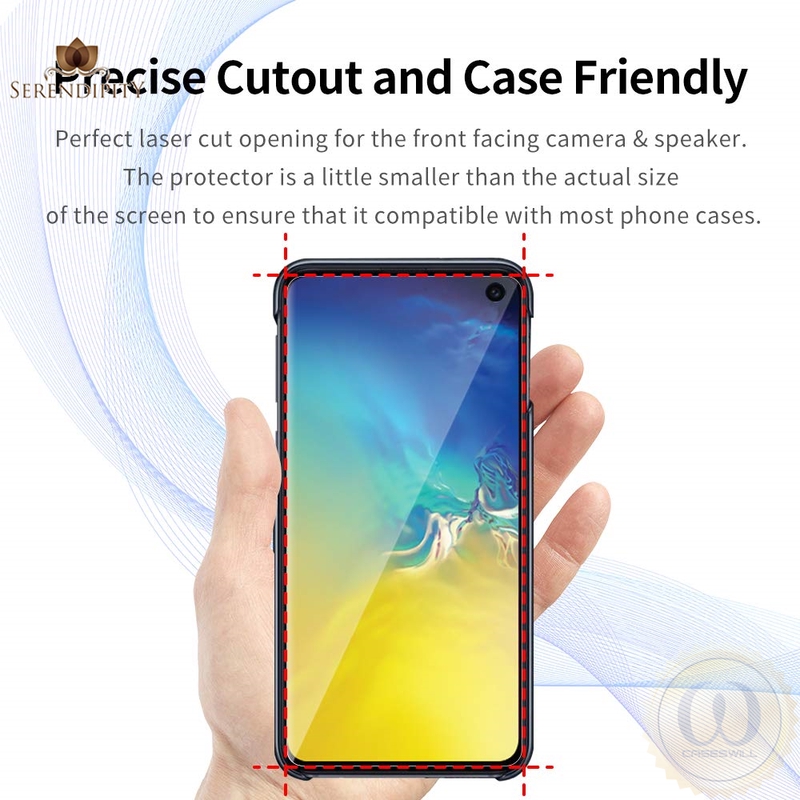 Kính Cường Lực 3 Trong 1 9h Bảo Vệ Màn Hình Cho Samsung Galaxy S10E