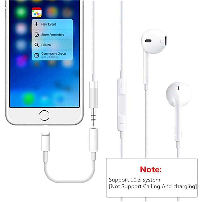 Cáp Chuyển Đổi Âm Thanh Jack 3.5mm Cho Iphone Chất Lượng Cao | BigBuy360 - bigbuy360.vn