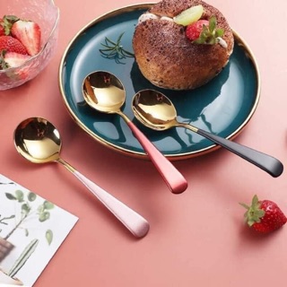 THÌA INOX MẠ VÀNG