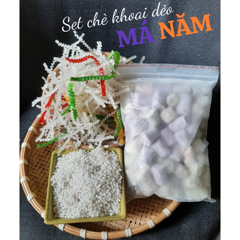 Set chè khoai dẻo má Năm thơm ngon mời bạn ăn nha!