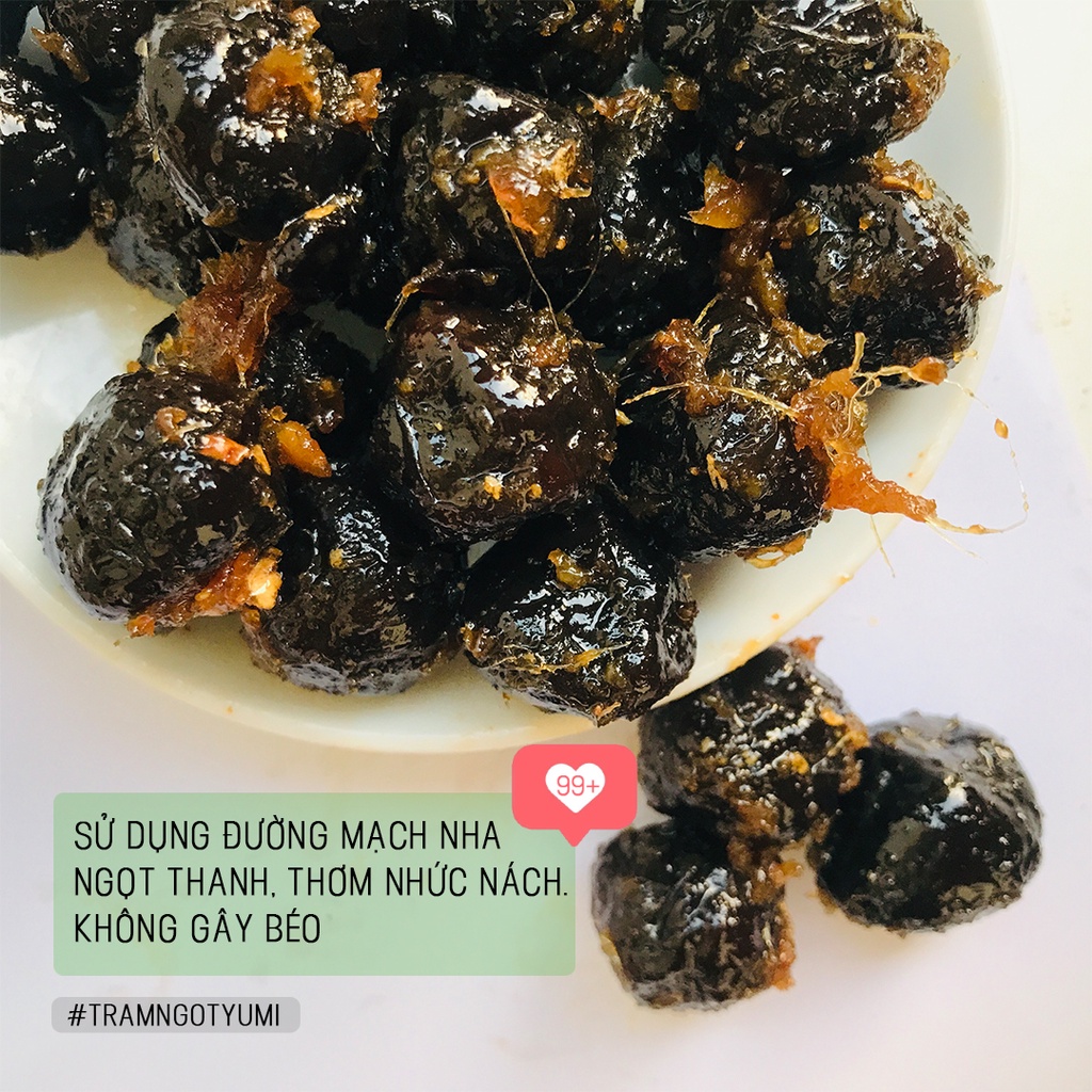 Sấu xào gừng Trạm ngọt Yumi Ô mai xí muội cay ngọt ăn vặt thơm ngon