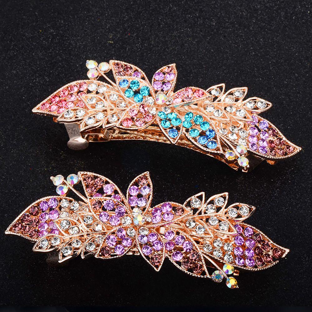 Kẹp Tóc Đuôi Ngựa Hình Bướm Phong Cách Vintage Thanh Lịch Giá Đỡ