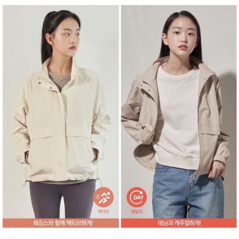 Áo khoác kaki gió 2 lớp