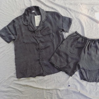 Pijama lụa cộc - cộc