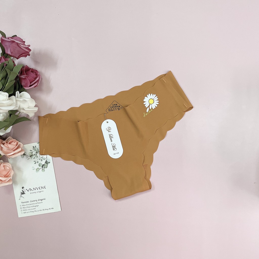 Quần Lót Nữ Su Đúc Hoa Cúc Dasmu, Không Viền, Lượn Sóng, Lót Cotton Kháng Khuẩn - Q272  - S3 | BigBuy360 - bigbuy360.vn