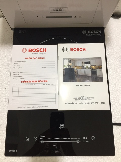 Bếp hồng ngoại đơn BOSCH PMI668 KHÔNG KÉN NỒI Bảo hành 12 tháng