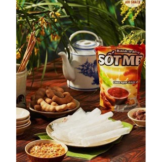 Bánh Tráng Me Abi Snack 🥰Freeship🥰 Bánh Tráng Abi -Bánh Ăn Vặt Siêu Ngon