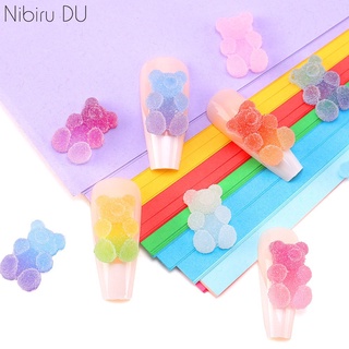 Set 20 Móng Tay Giả Mềm Mại Màu Gradient Phong Cách Nhật Bản Dễ Thương Dùng Để Trang Trí Móng