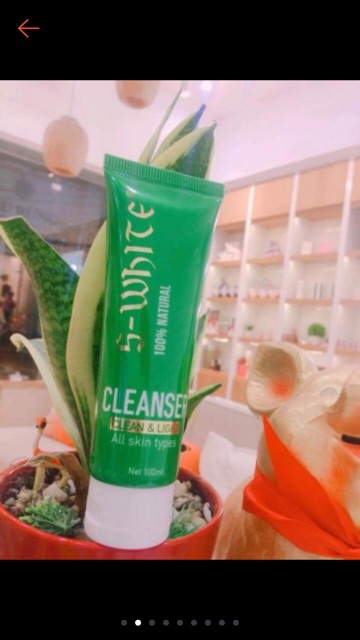 Sữa rửa mặt nha đam swhite | BigBuy360 - bigbuy360.vn