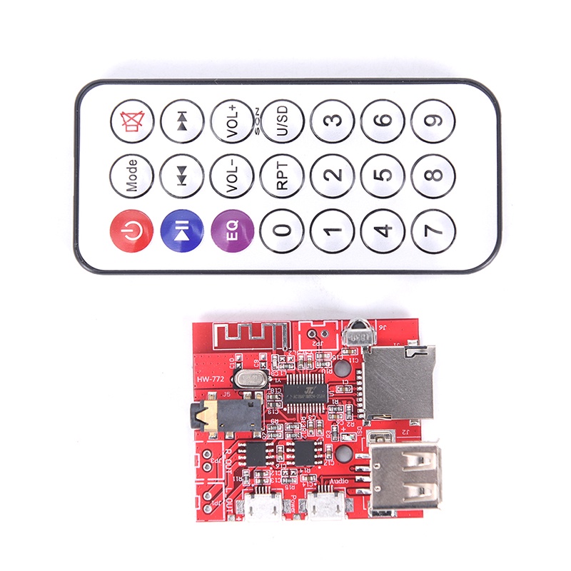 Bảng Mạch Khuếch Đại Âm Thanh Bluetooth 3wx2 Hỗ Trợ Thẻ Âm Thanh
