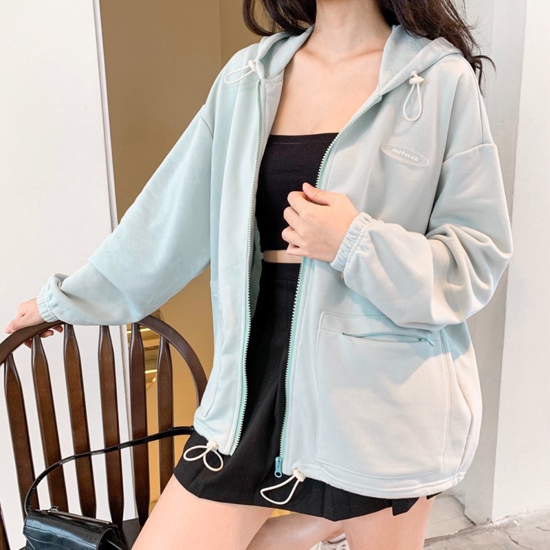 ZIPPER HOODIE CHUPPY - ÁO KHOÁC CHUPPY | BigBuy360 - bigbuy360.vn