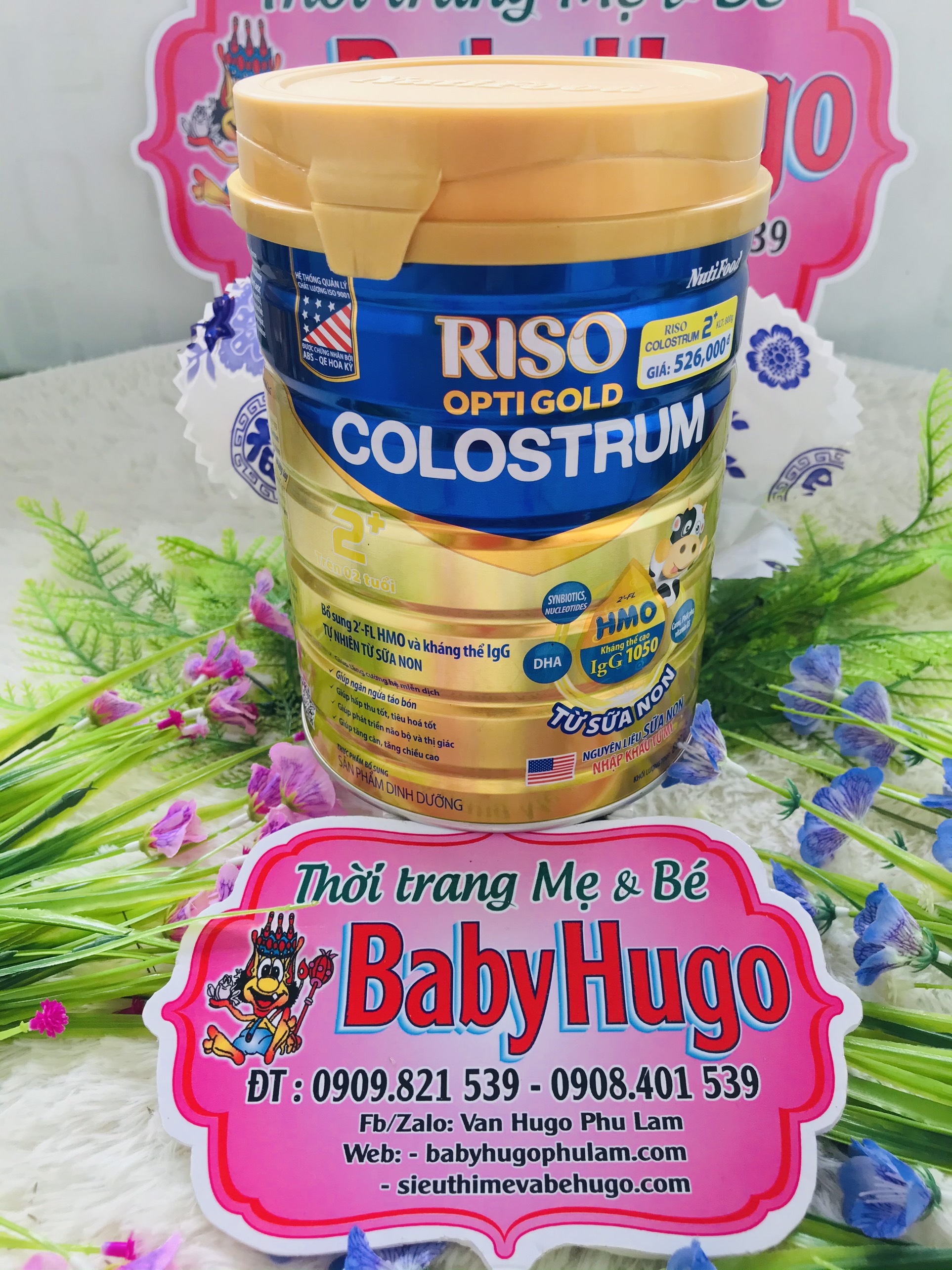 [HSD 2022] Sữa Riso OptiGold Colostrum 2+ 800G