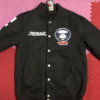 Áo bomber bape x pucman hàng 1:1
