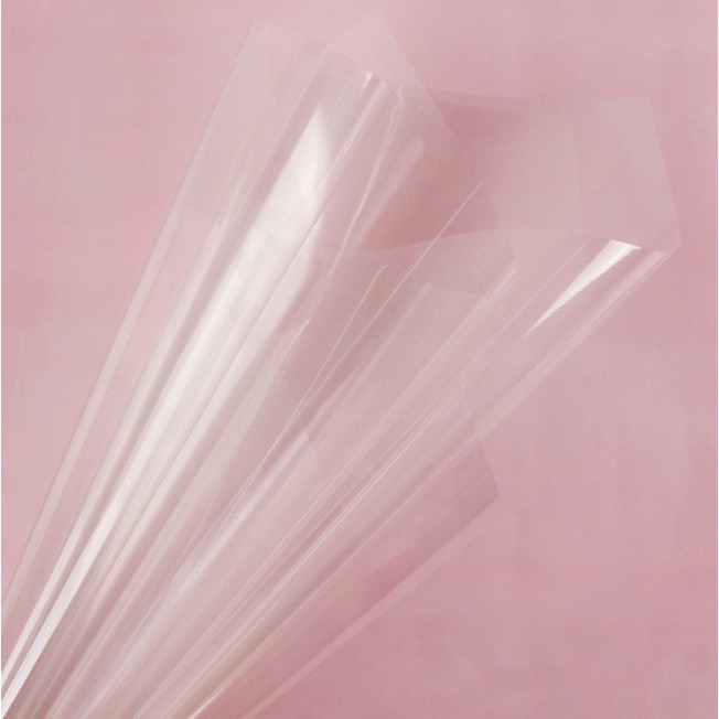 10 tờ Giấy bóng kiếng trong suốt gói hoa gói quà