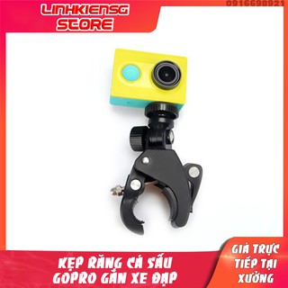 Kẹp răng cá sấu cho gopro gắn xe máy xe đạp