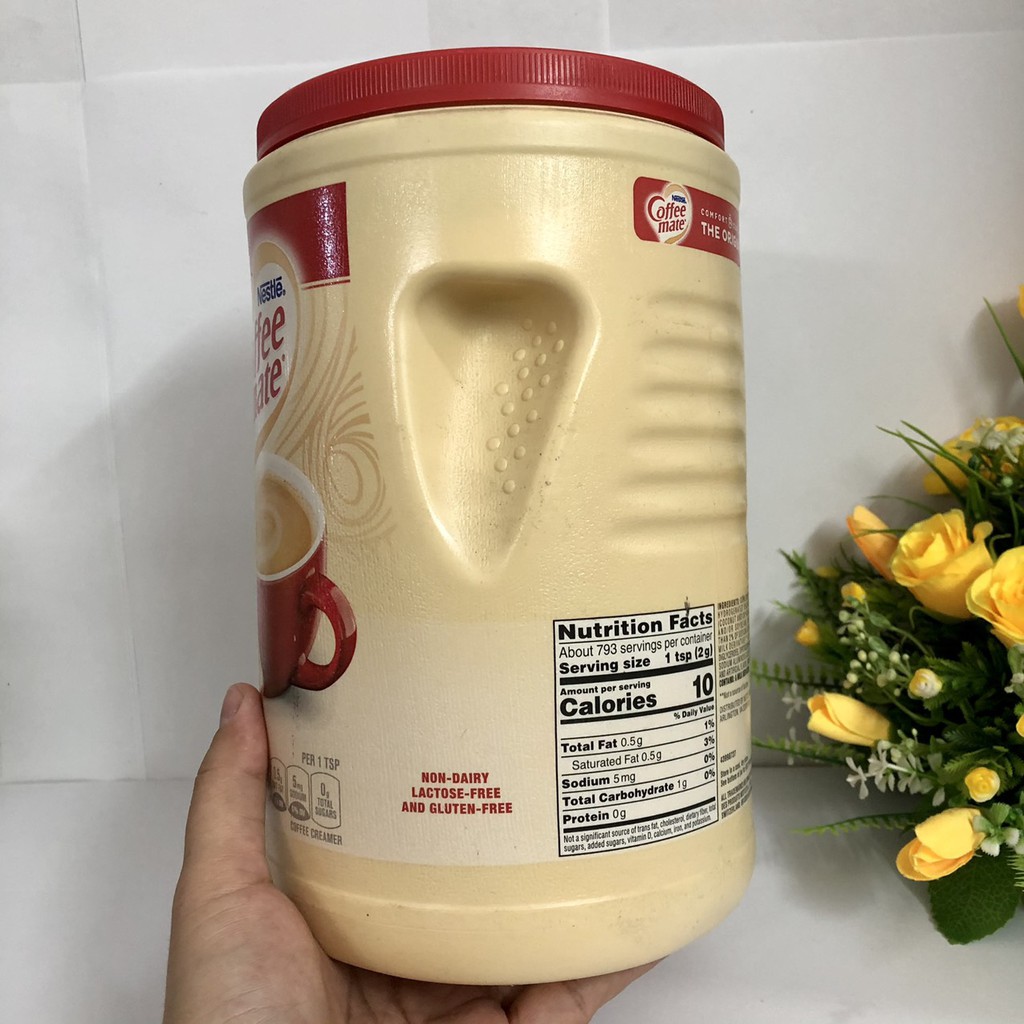 ❤️ [Date 1/2023] Bột kem sữa pha cafe cà phê Coffee mate Nestle 1.5kg Mỹ thơm ngon