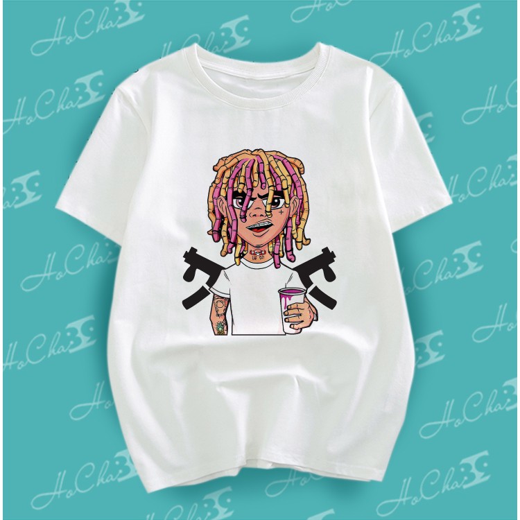 Áo phông Rapper XXXTentacion | ẢNH THẬT - Hàng may dây cổ cao cấp