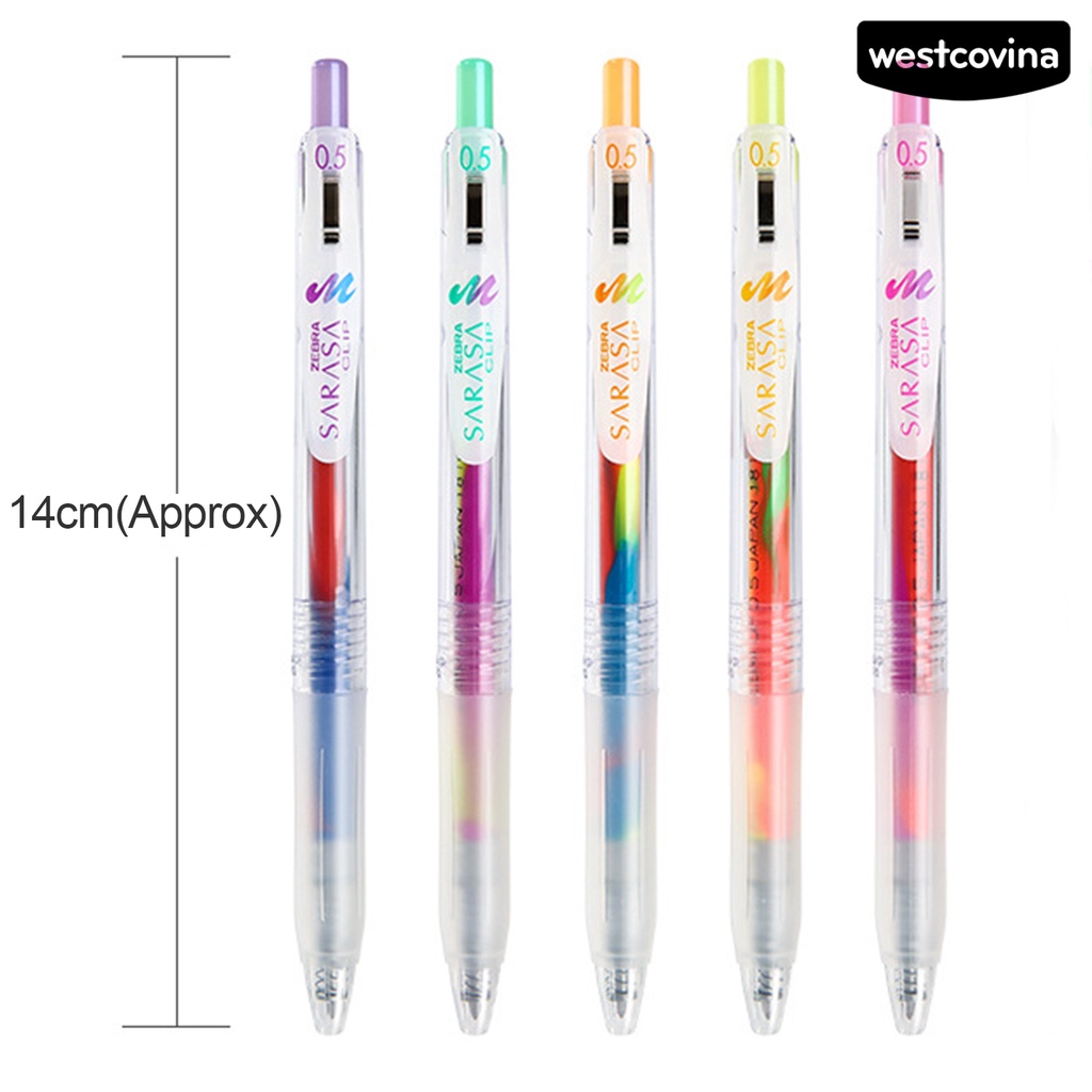 [Hot]✍Bút Mực Gel Ngòi 0.5mm Màu Sắc Cầu Vồng