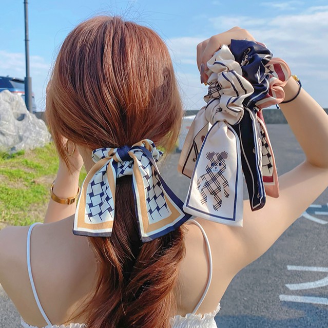 Dây Buộc Tóc Kiểu Nơ Xinh Xắn Dành Cho Nữ