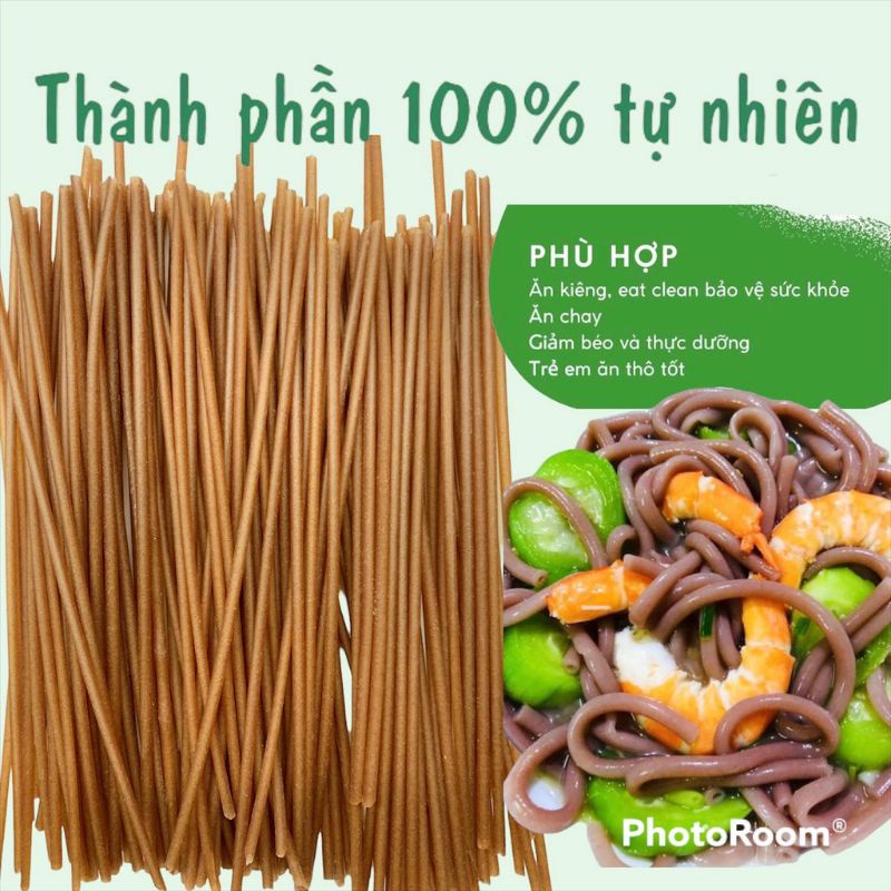 Bánh canh ống gạo lứt FUMA gói 500gr.Bánh canh ăn kiêng.