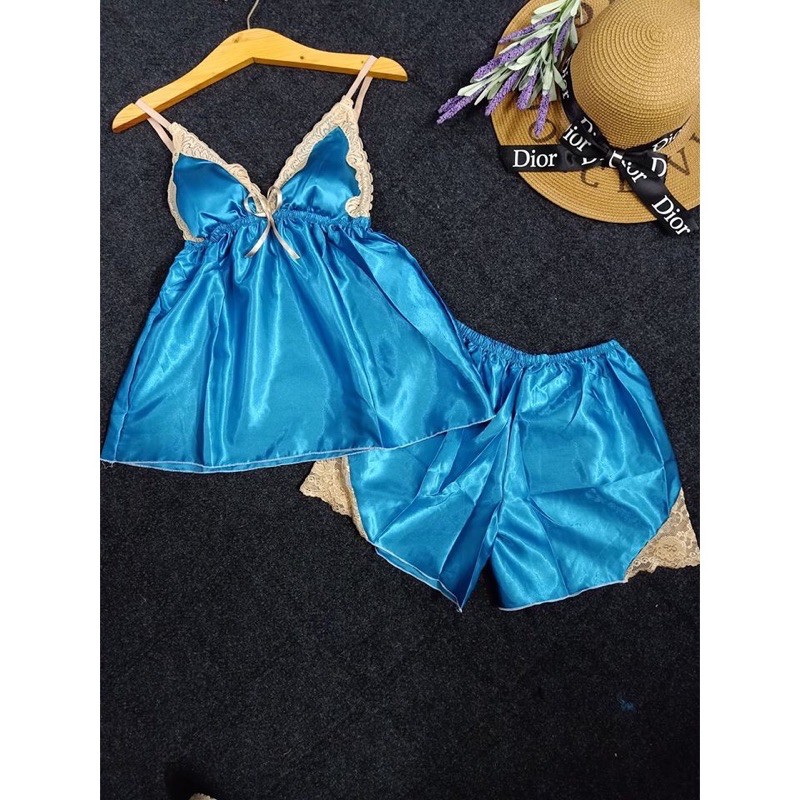 [Có size 68kg] Đồ ngủ sexy nữ🔥Đồ ngủ hai dây có mút ngực chất phi hai dây chất mịn quyến rũ, 4 | BigBuy360 - bigbuy360.vn