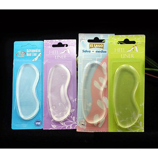 Miếng dán gót giày silicon v.2 - trong suốt (1 cặp)