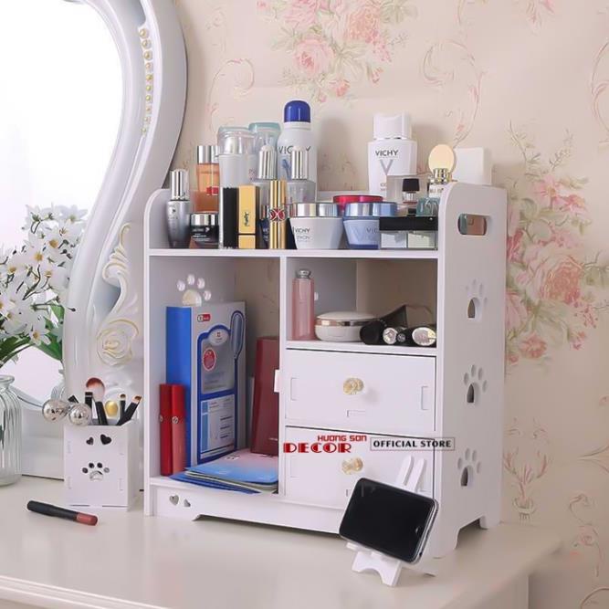 Kệ đựng mỹ phẩm đa năng chân chó và mèo dễ thương KMP 04+09