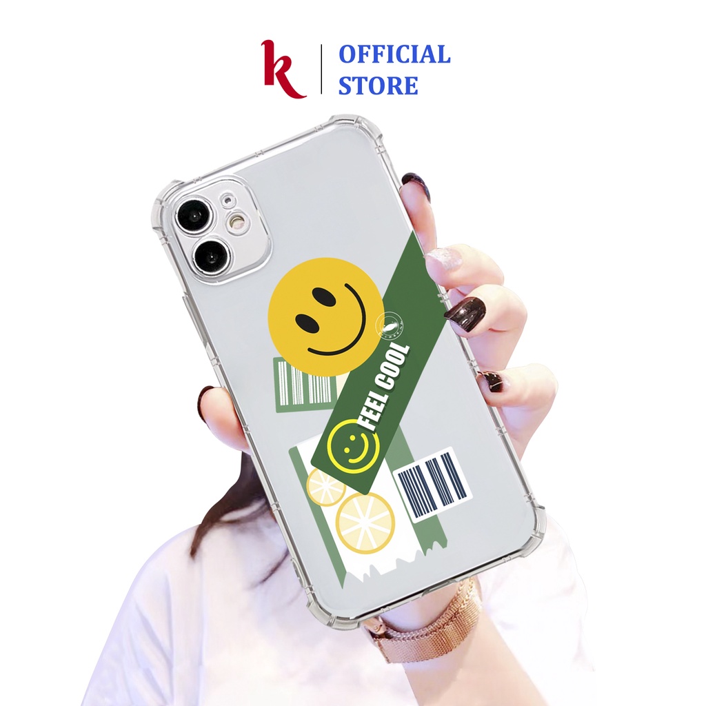 Ốp lưng iphone Smile feel cool chống sốc case 14plus 14 pro max 13 12 promax 11 mini 6 6s 7 8 plus x xr xs Se