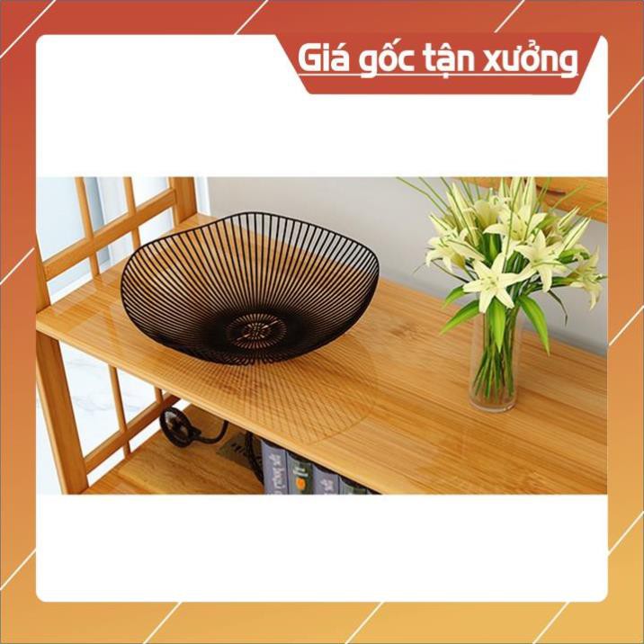 💥HÀNG CÓ SẴN💥 Kệ  sách gỗ tre, kệ  sách văn phòng 6 tầng 90cm TUR064