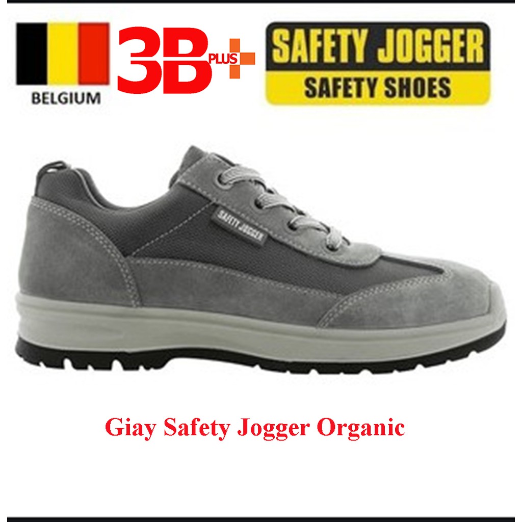 Giày bảo hộ Jogger Organic S1P Giày bảo hộ lao động nam/nữ siêu nhẹ da lộn thời trang chống trượt chuẩn S1P Châu Âu