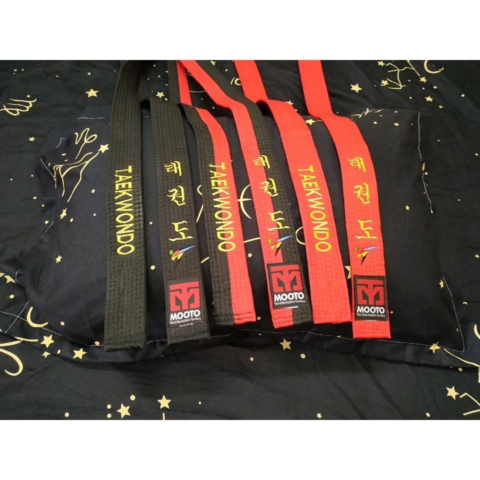 Đai Taekwondo Full Color 1 vòng & 2 vòng